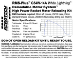 AeroTech G54W-14A RMS-29/100 Reload Kit (1 Pack) - 075414